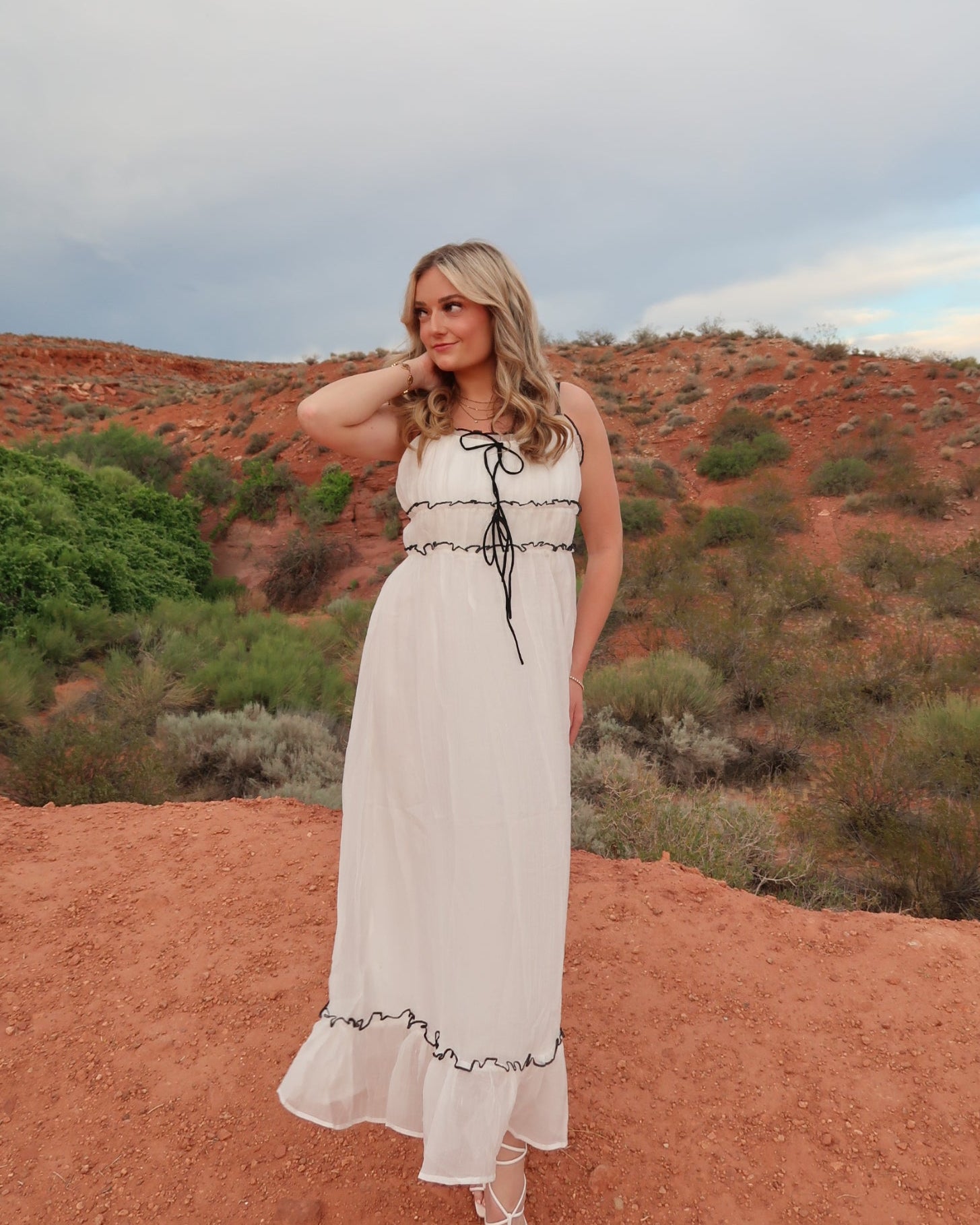 She's the One White Sundress