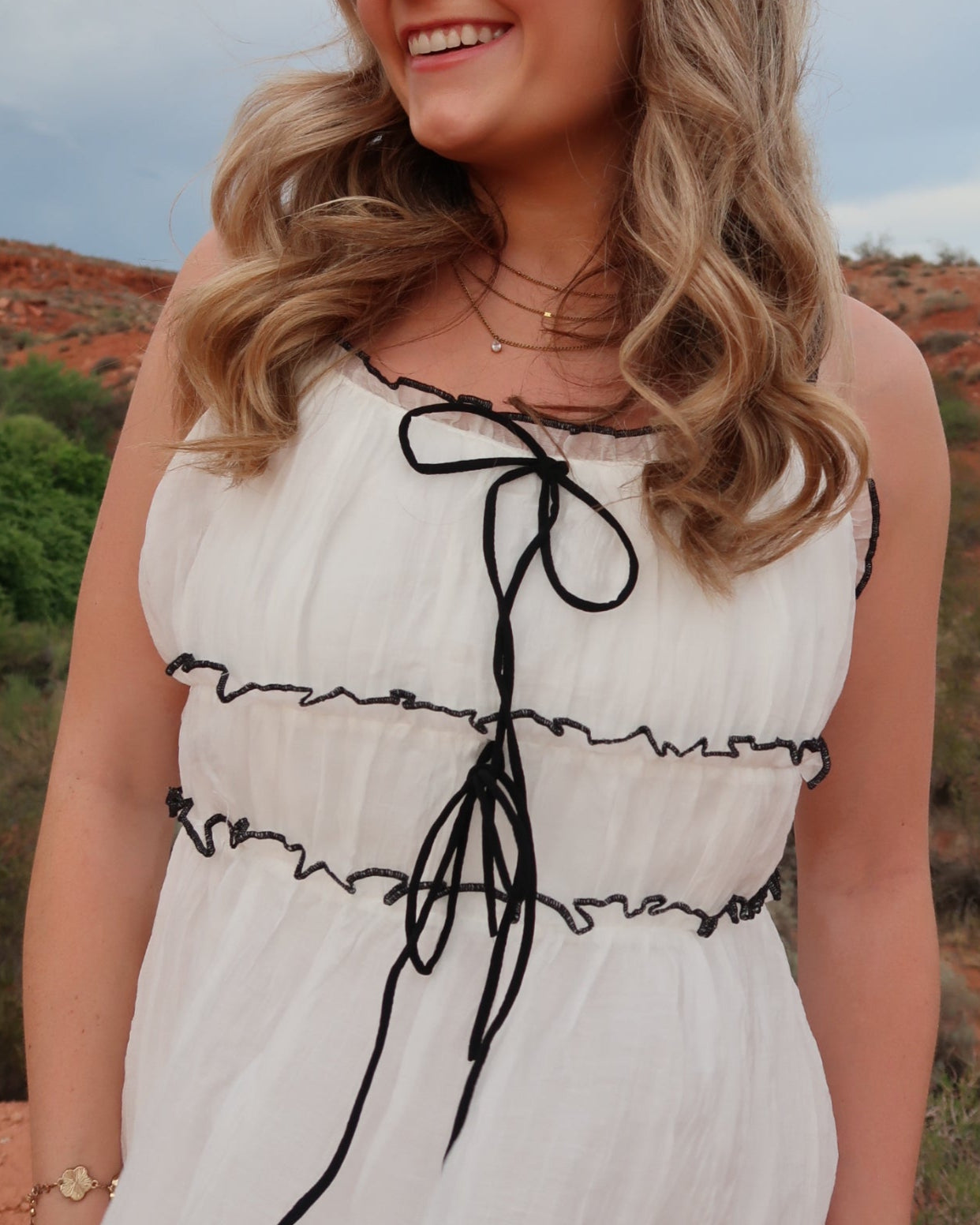 She's the One White Sundress
