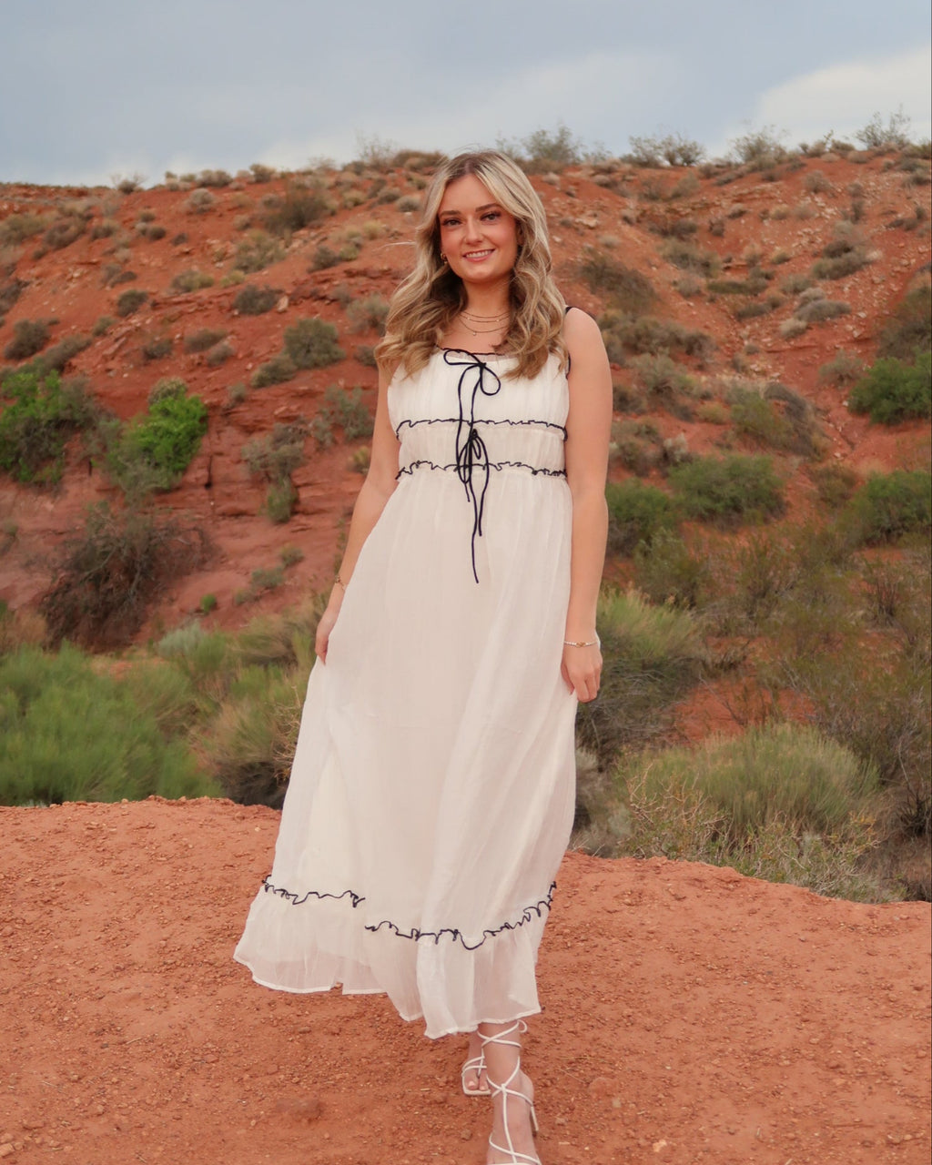 She's the One White Sundress
