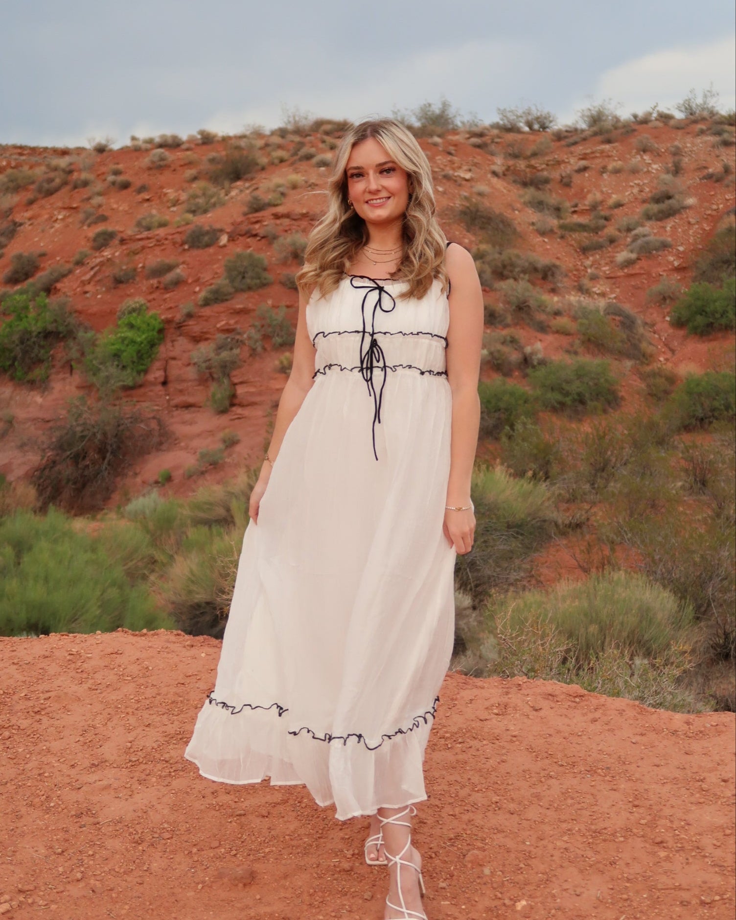 She's the One White Sundress