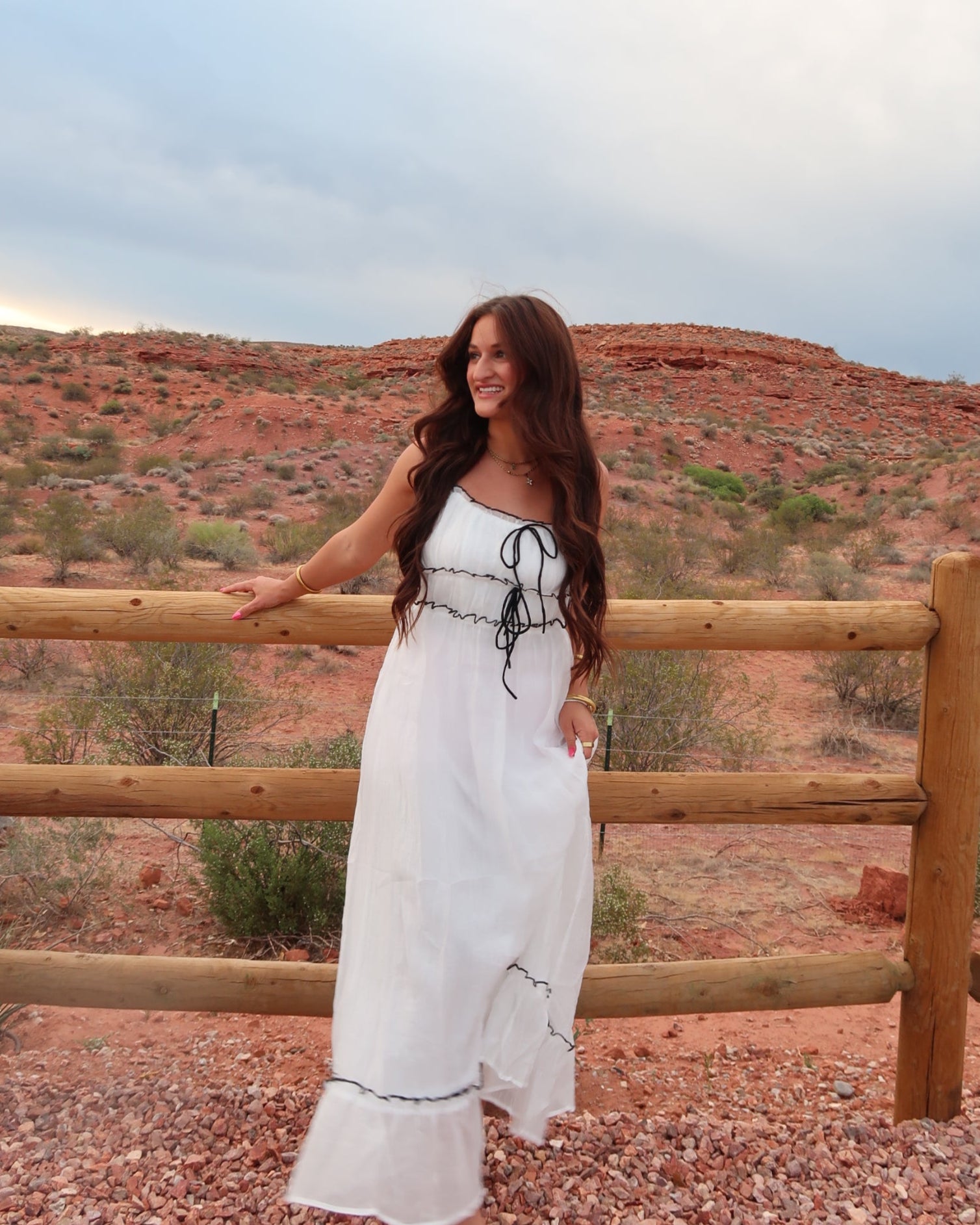 She's the One White Sundress