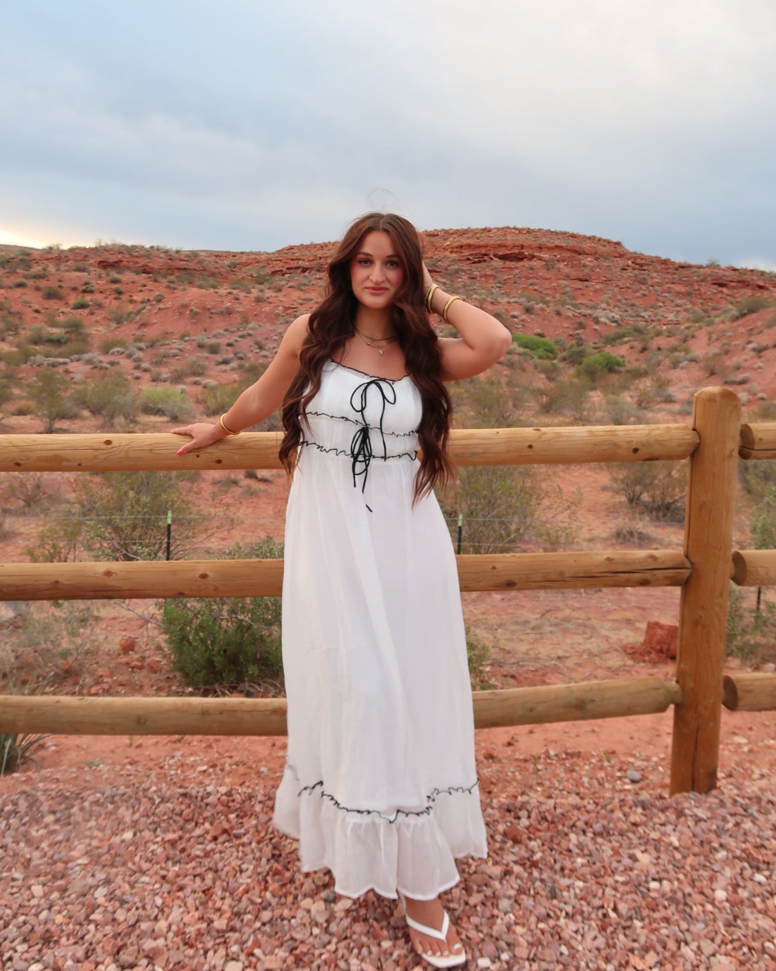 She's the One White Sundress