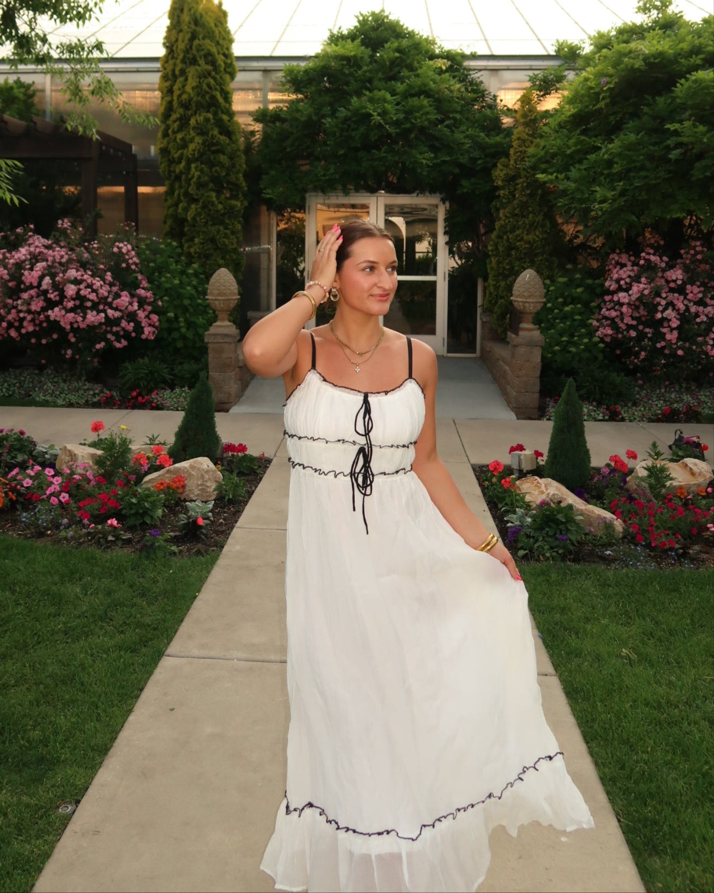 She's the One White Sundress